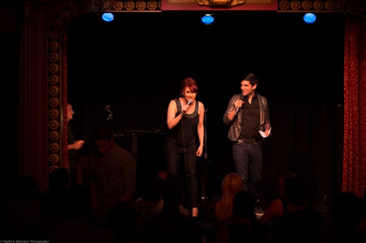 Lesli Margherita and Steven Ferezy at 