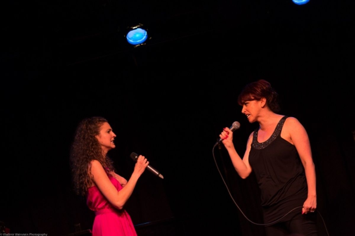 Melissa Mitchell and Lesli Margherita at 