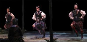  Adam Lendermon (Sword Dancer), Luke Hawkins (Harry Beaton) and Brian Steven Shaw (Sw Photo