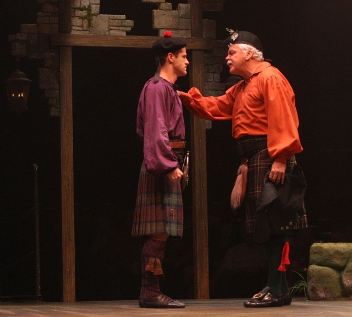 Luke Hawkins (Harry Beaton) and Rich Hebert (Andrew MacLaren) at 