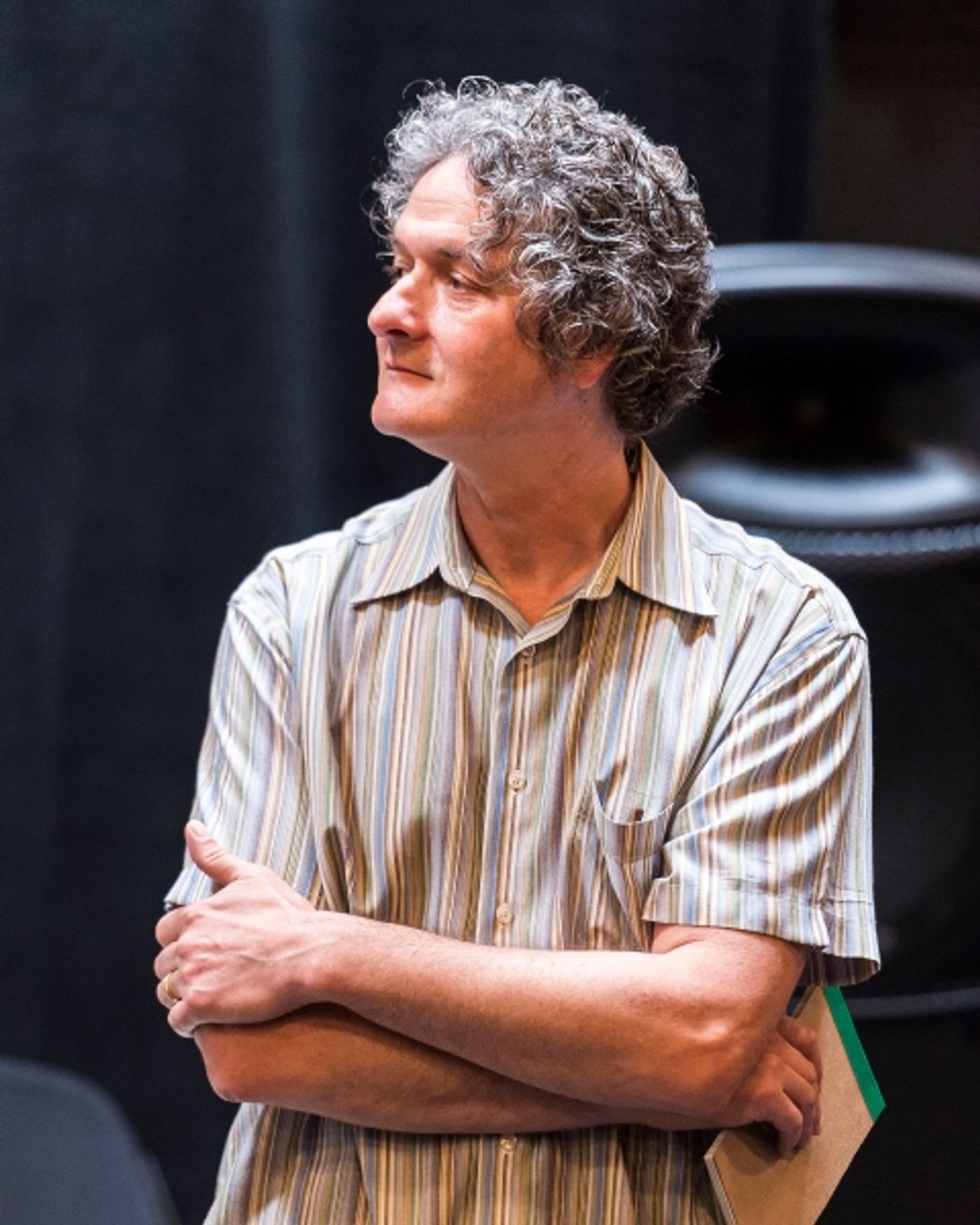 Photo Flash: In Rehearsal with David Mamet and the Cast of CTG's RACE  Image