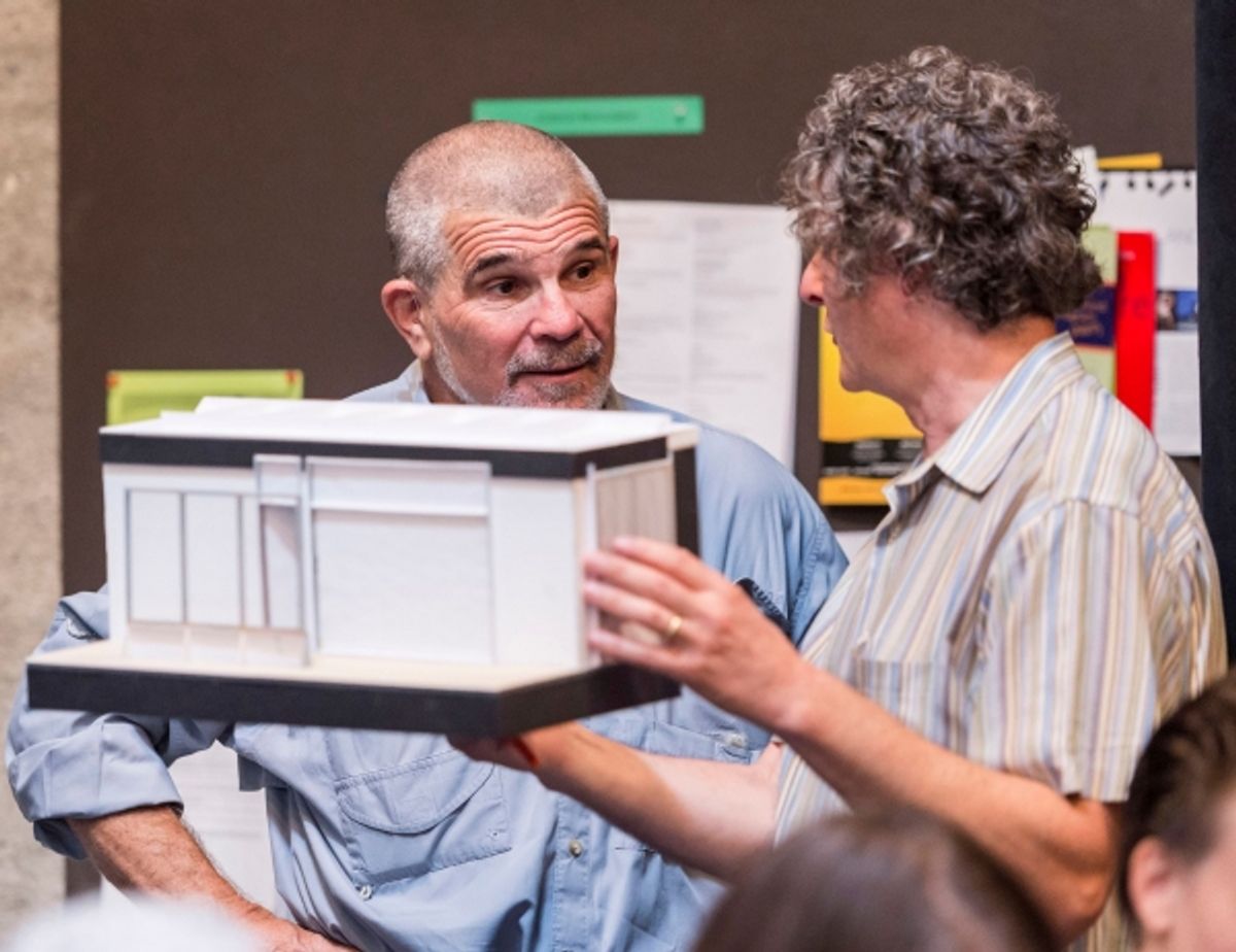 Playwright David Mamet and Director Scott Zigler at 