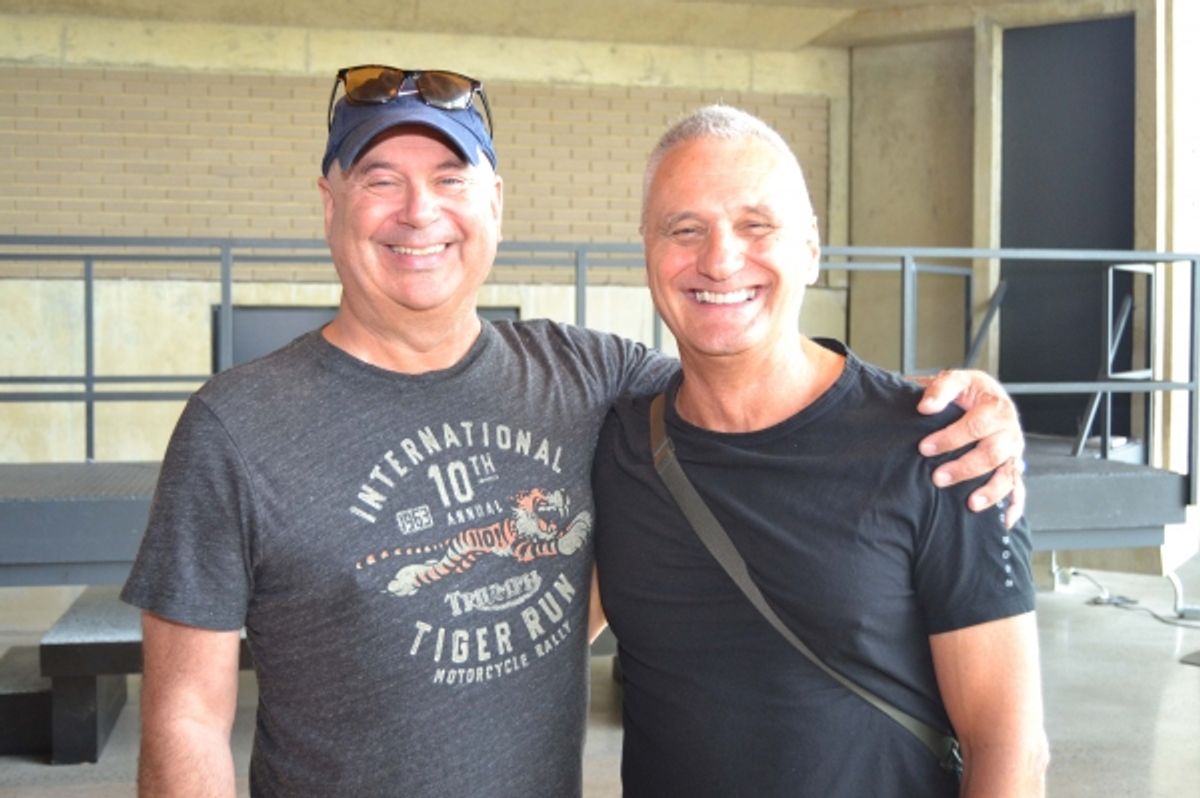 Designer Ken MacDonald and Playwright/Director Morris Panych  at 