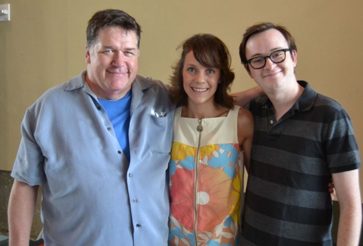 Delaney Williams, Jenna Sokolowski and Adi Stein  at 