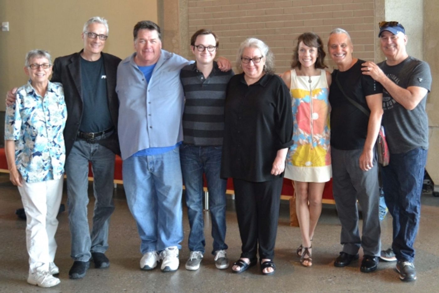 Photo Flash: In Rehearsal with Jayne Houdyshell, Delaney Williams & More for Arena Stage's THE SHOPLIFTERS  Image