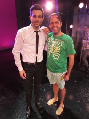 Zak Resnick and Perez Hilton Photo