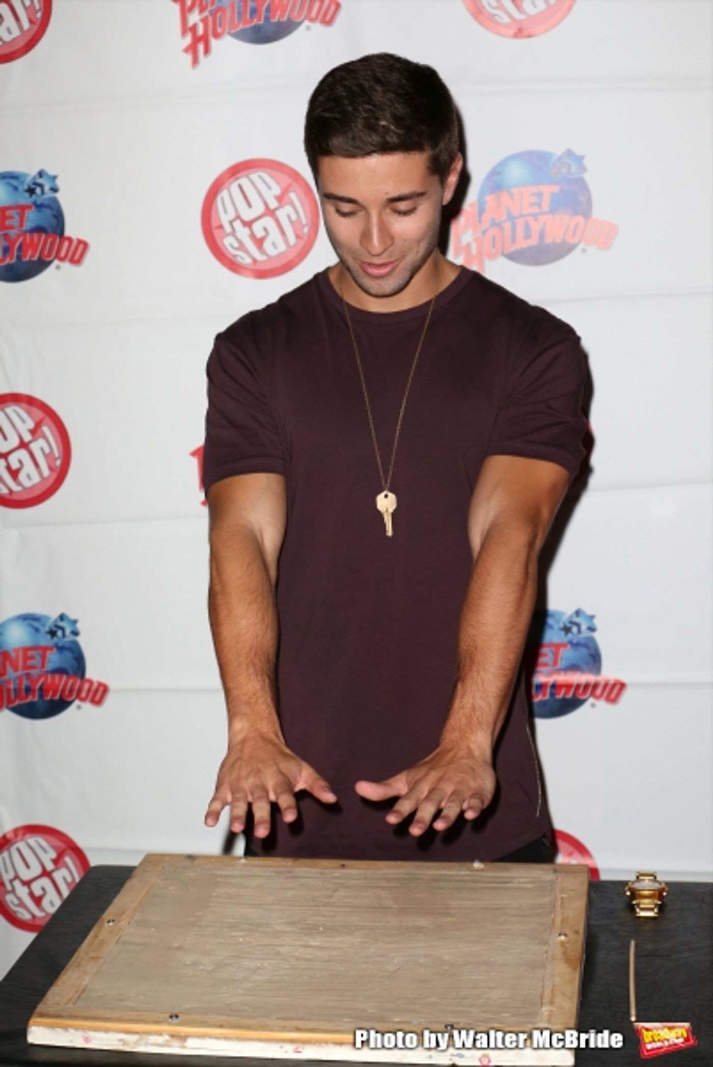 Photo Coverage: Inside Jake Miller's Handprinting Ceremony at Planet Hollywood  Image