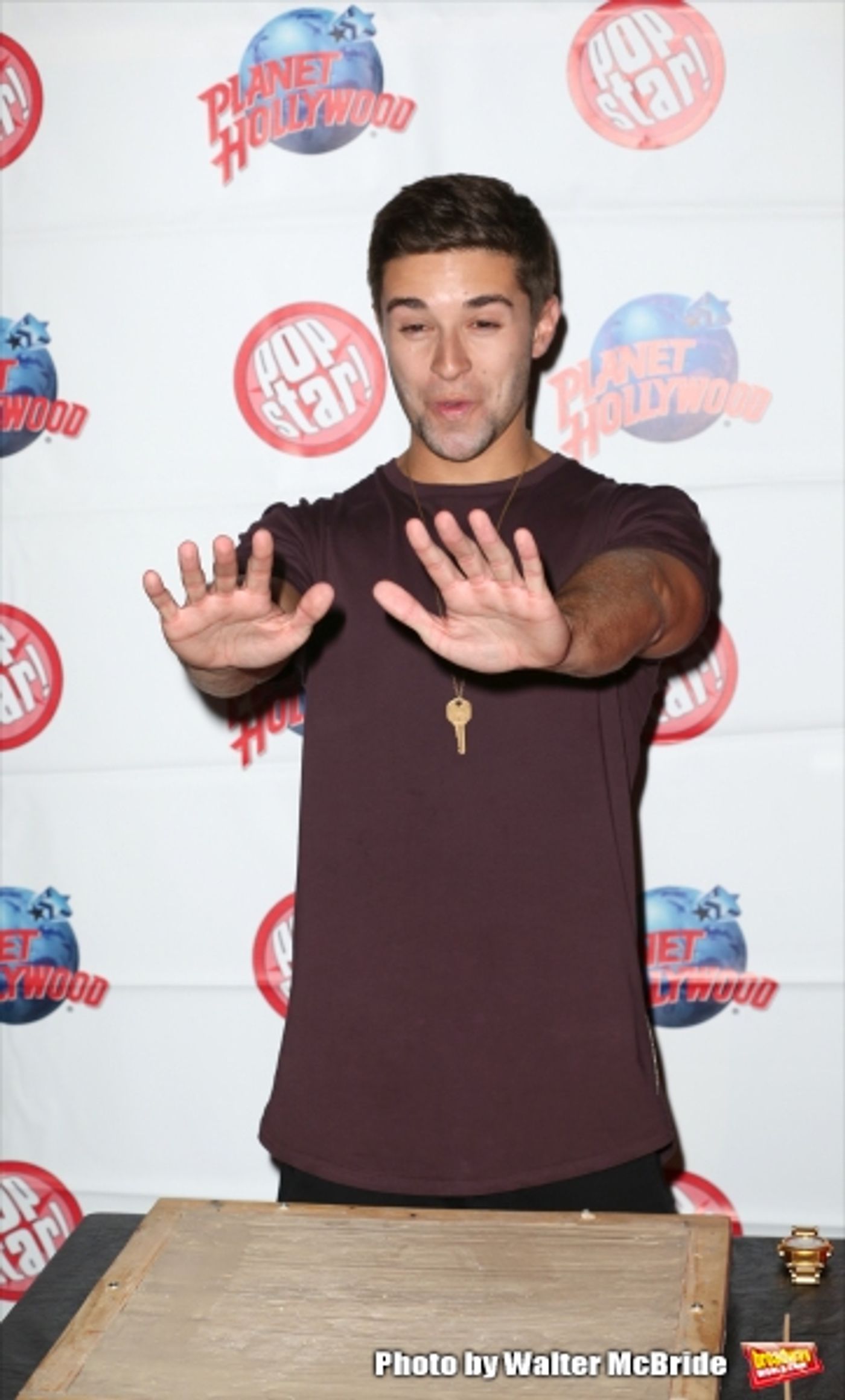 Photo Coverage: Inside Jake Miller's Handprinting Ceremony at Planet Hollywood  Image