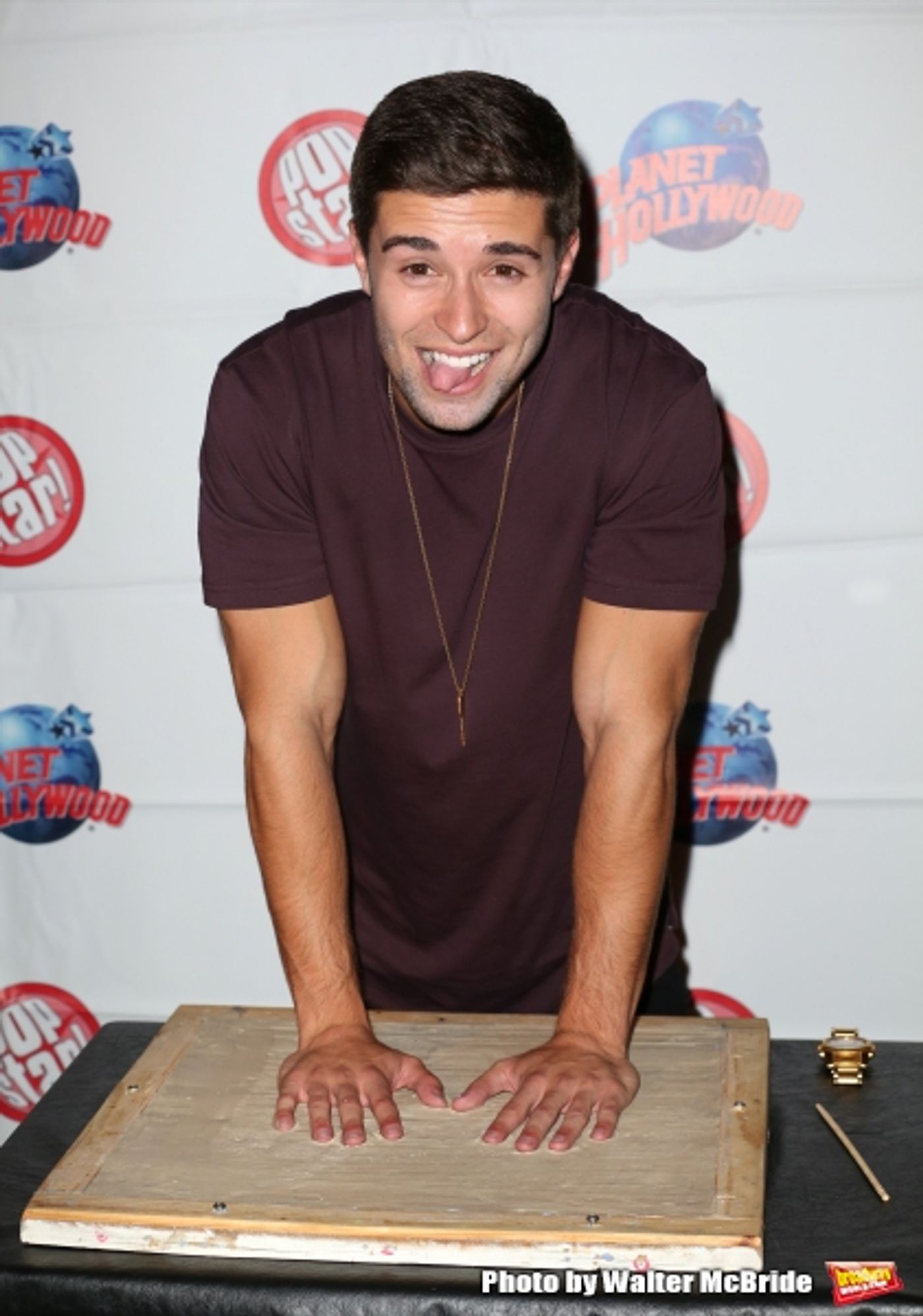 Photo Coverage: Inside Jake Miller's Handprinting Ceremony at Planet Hollywood  Image