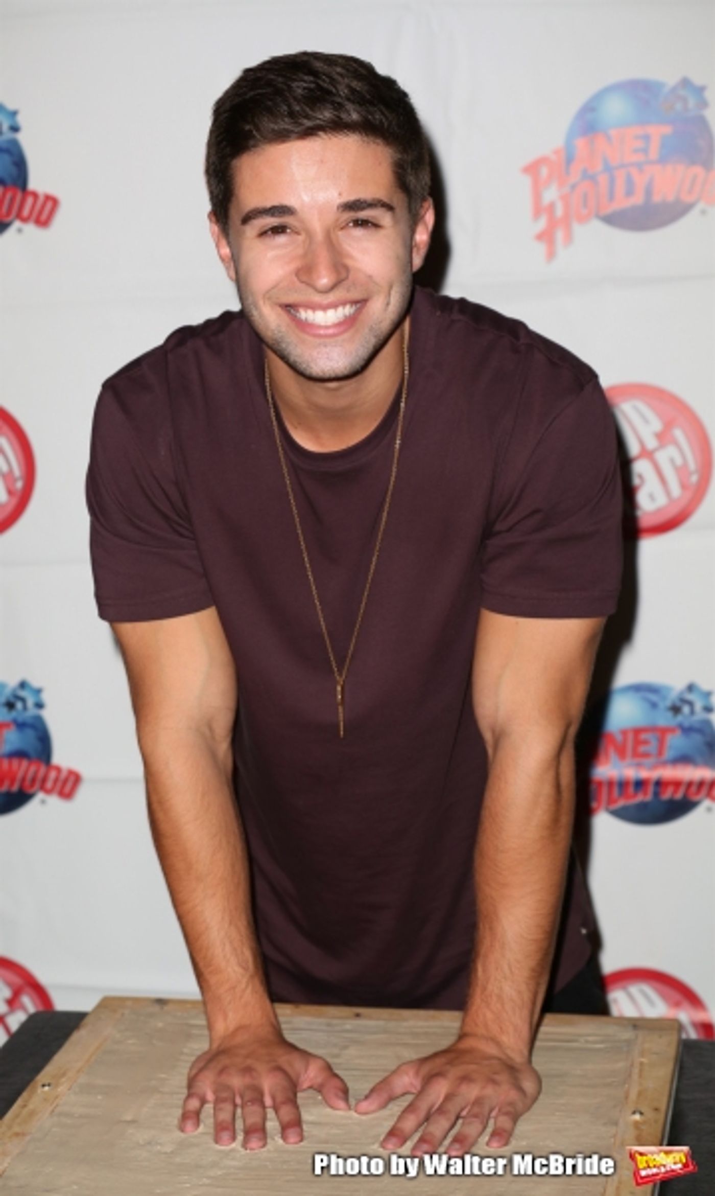 Photo Coverage: Inside Jake Miller's Handprinting Ceremony at Planet Hollywood  Image
