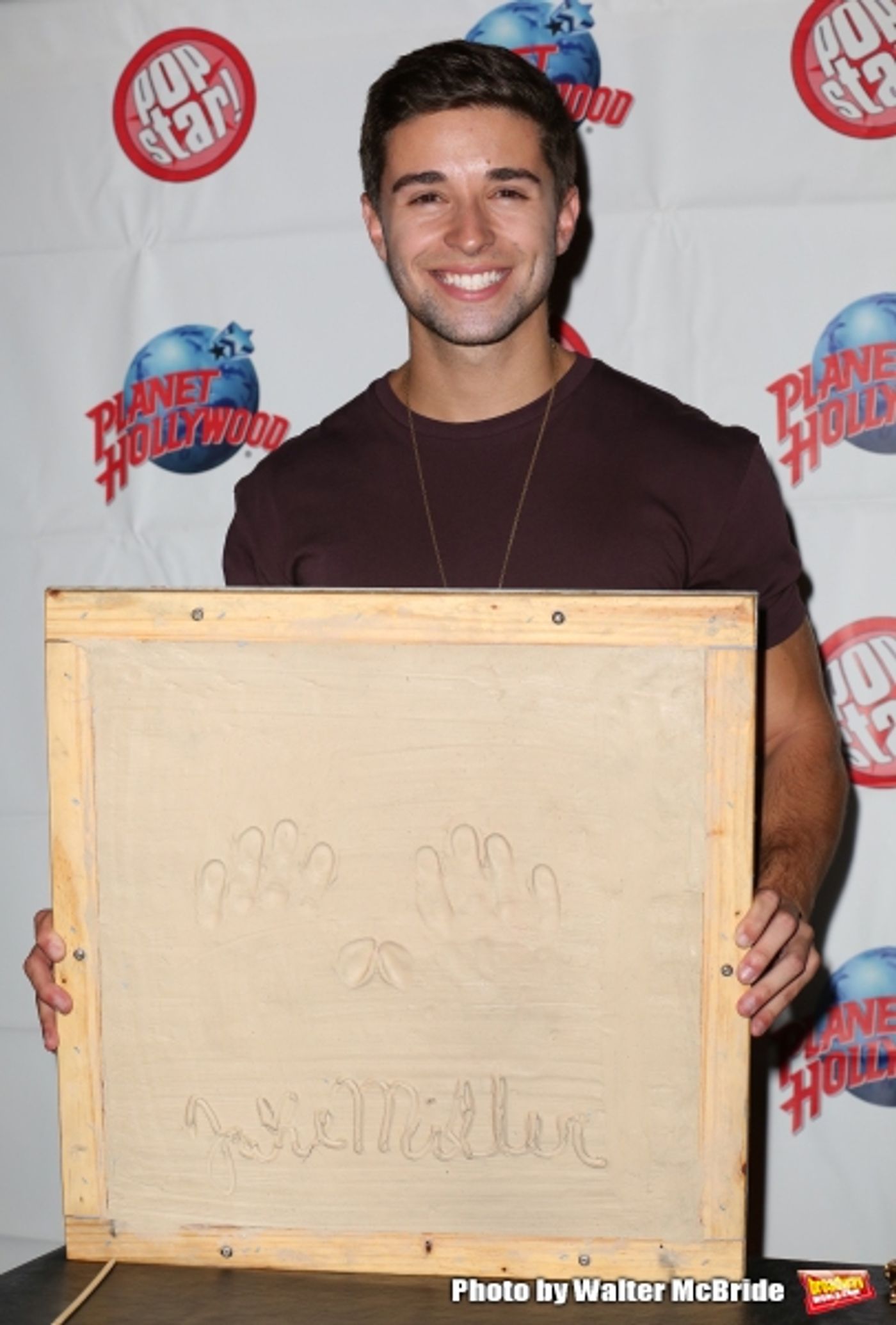 Photo Coverage: Inside Jake Miller's Handprinting Ceremony at Planet Hollywood  Image