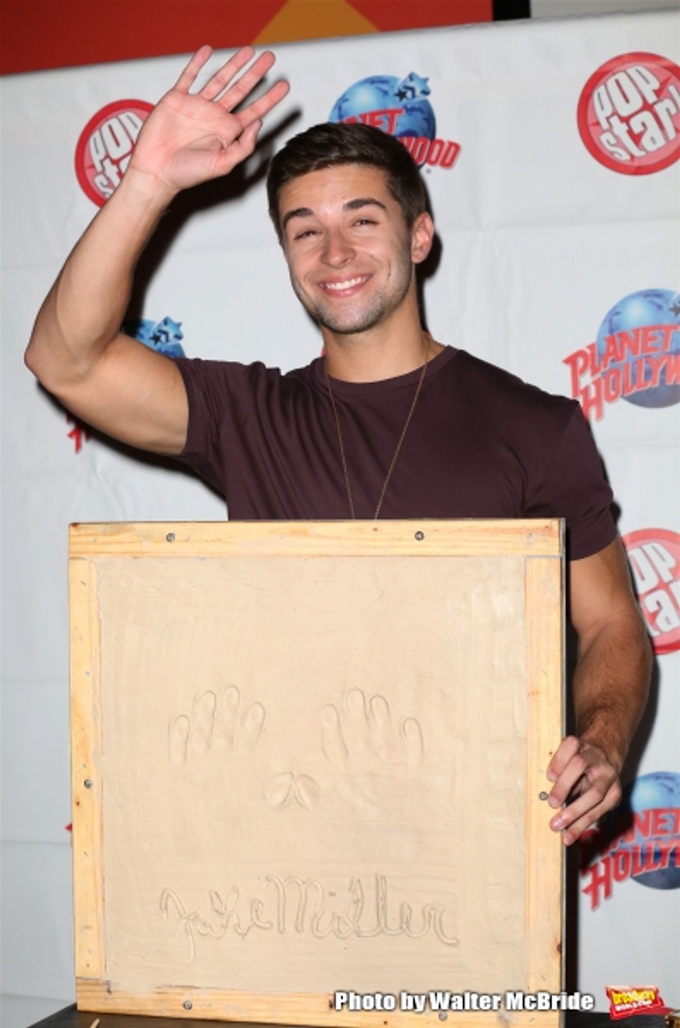 Photo Coverage: Inside Jake Miller's Handprinting Ceremony at Planet Hollywood  Image
