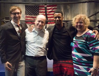 Brett Nevue, Guy Van Swearingen, Kamal Angelo Bolden and Karen Kessler  Photo