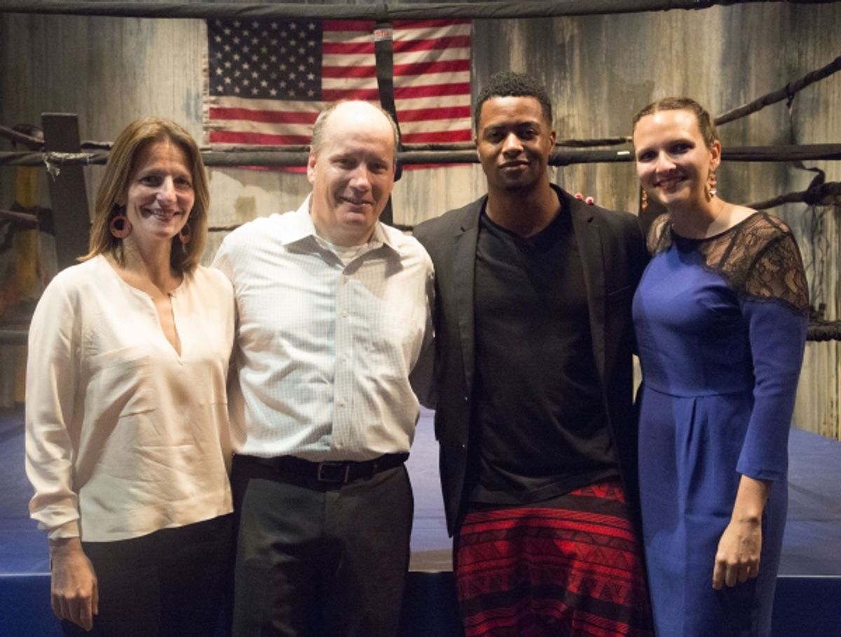 Debbie Bisno, Guy Van Swearingen, Kamal Angelo Bolden and  Roberta Pereira at 