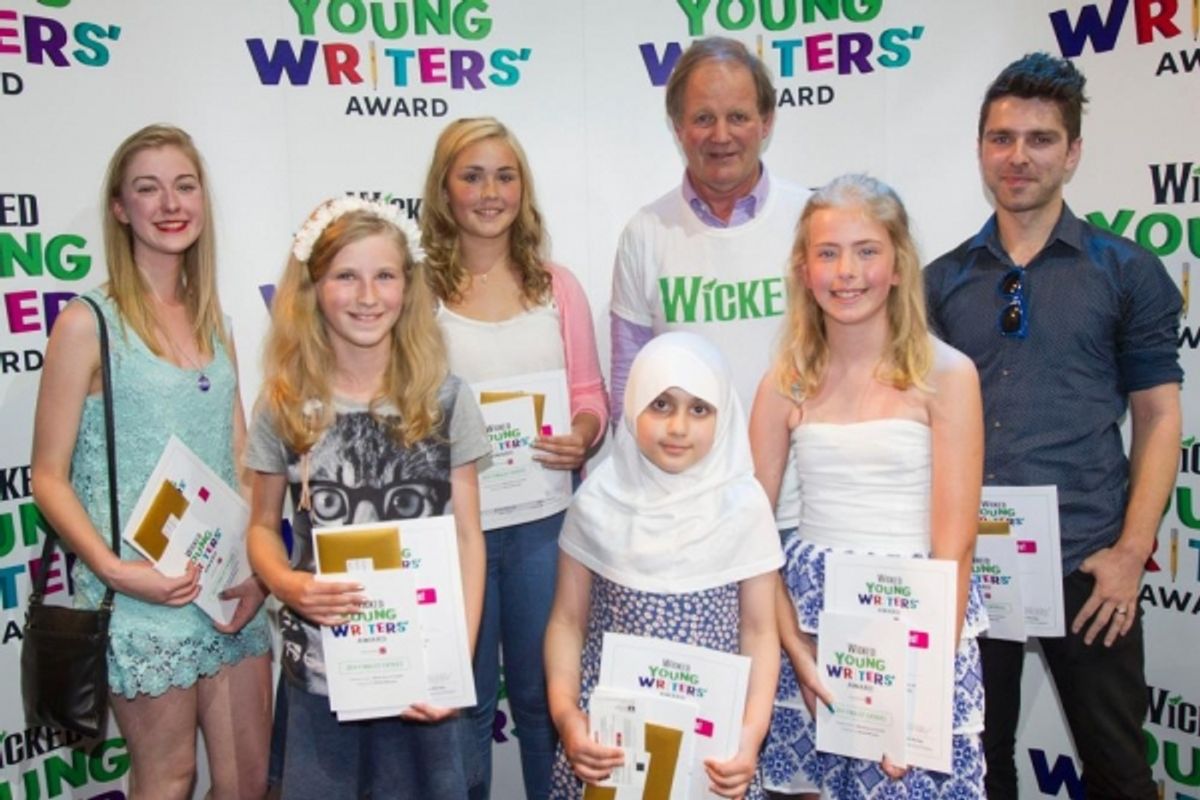 Winners: Freya Carter, Susanna Tredinnick, Rhian Hutchings, Liya Khan, Michael Morpurgo, Caitlin Wilkins and Chris Pritchard.  at 