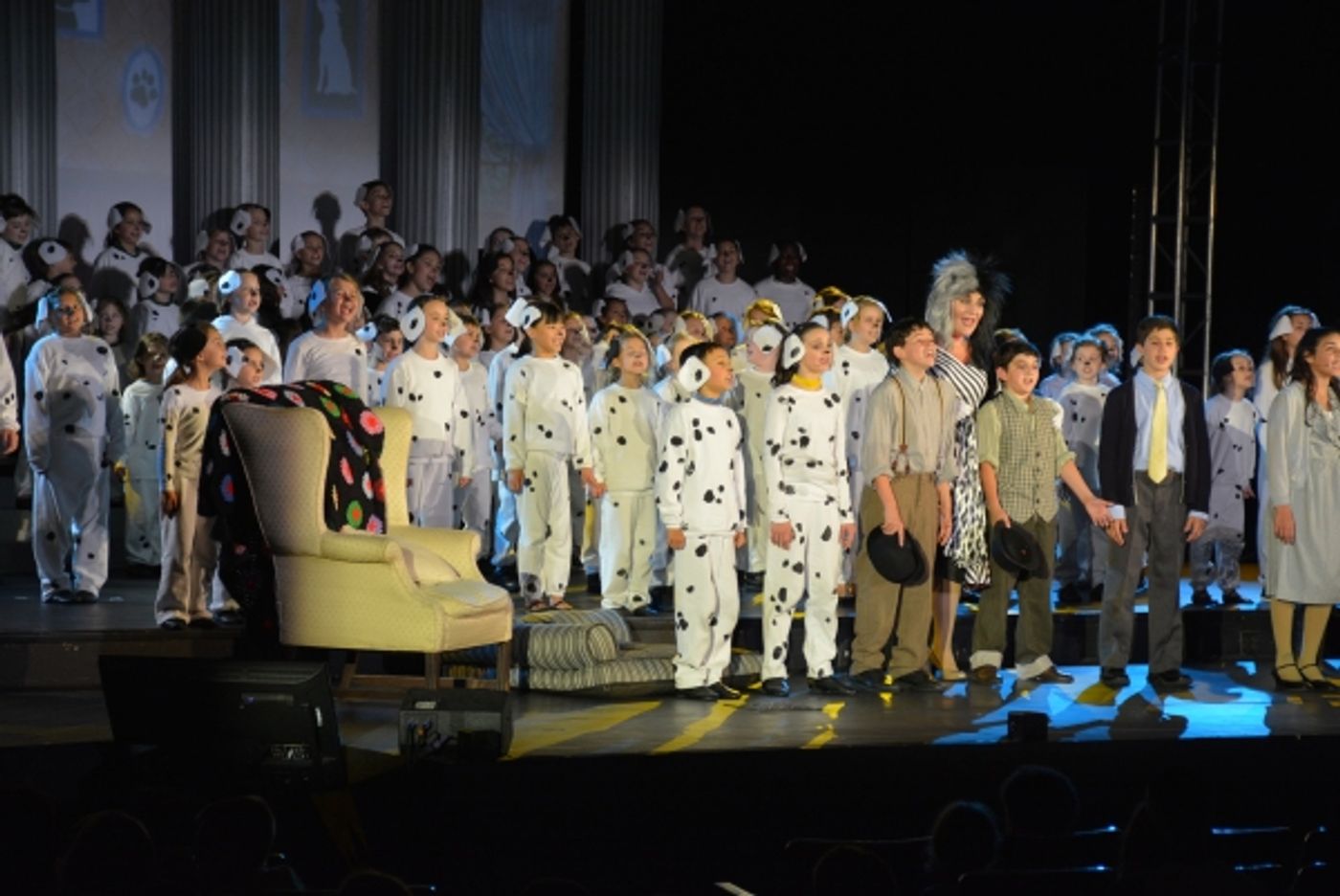 Photo Flash: Dennis DeYoung's 101 DALMATIANS Opens at Newtown High School  Image