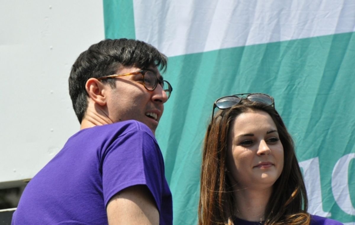 Max Crumm and Samantha Bruce at 