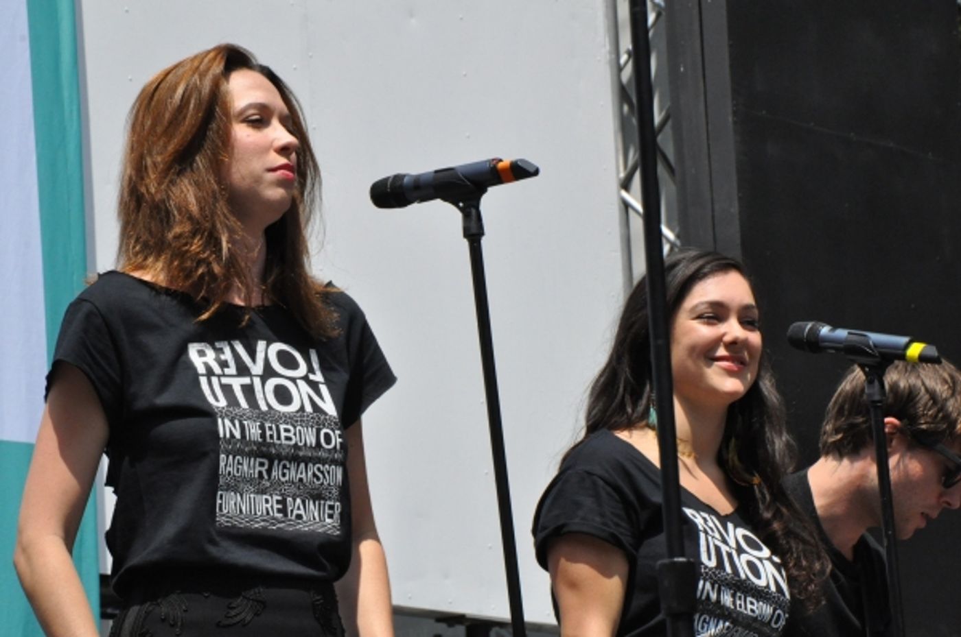 Photo Coverage: Casts of JERSEY BOYS, CABARET and More Visit BROADWAY IN BRYANT PARK! Image