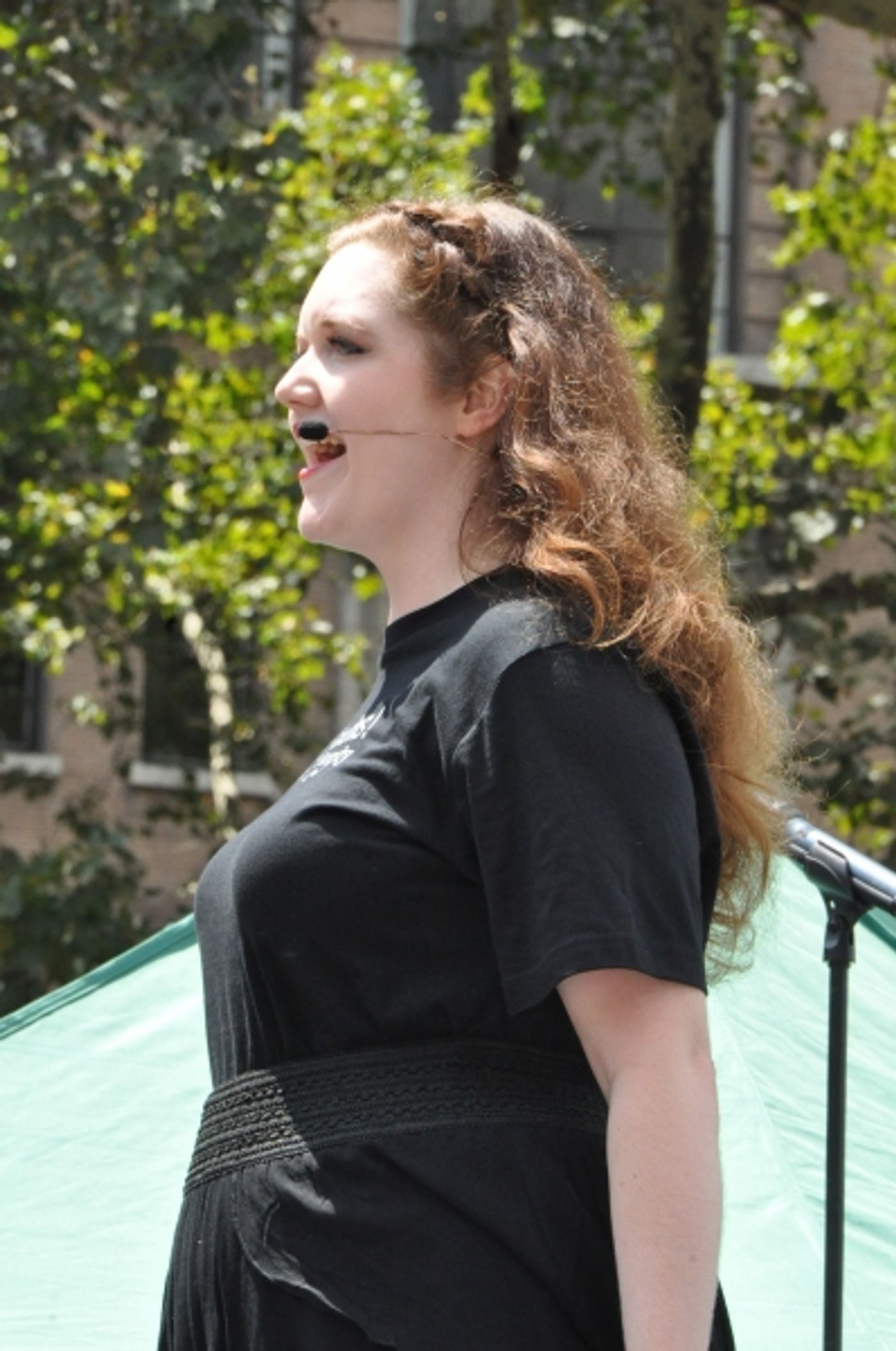 Photo Coverage: Casts of JERSEY BOYS, CABARET and More Visit BROADWAY IN BRYANT PARK! Image