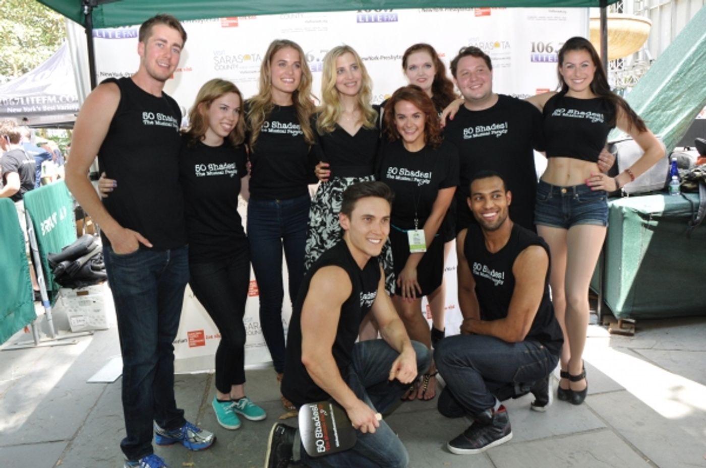 Photo Coverage: Casts of JERSEY BOYS, CABARET and More Visit BROADWAY IN BRYANT PARK! Image