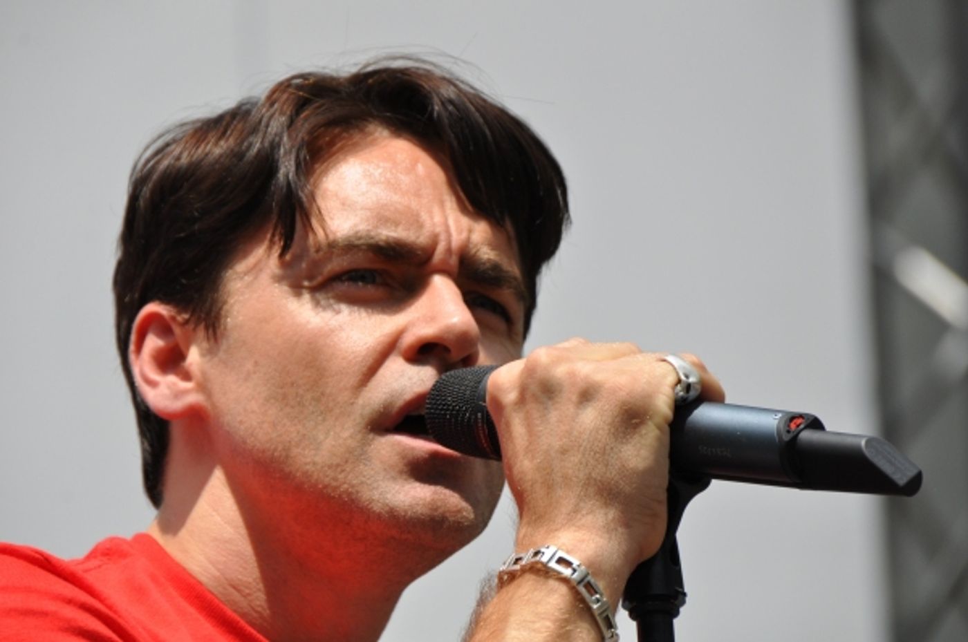 Photo Coverage: Casts of JERSEY BOYS, CABARET and More Visit BROADWAY IN BRYANT PARK! Image