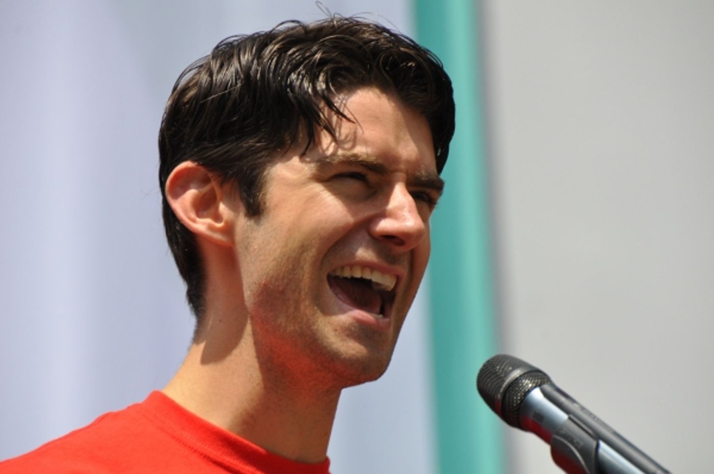 Photo Coverage: Casts of JERSEY BOYS, CABARET and More Visit BROADWAY IN BRYANT PARK! Image