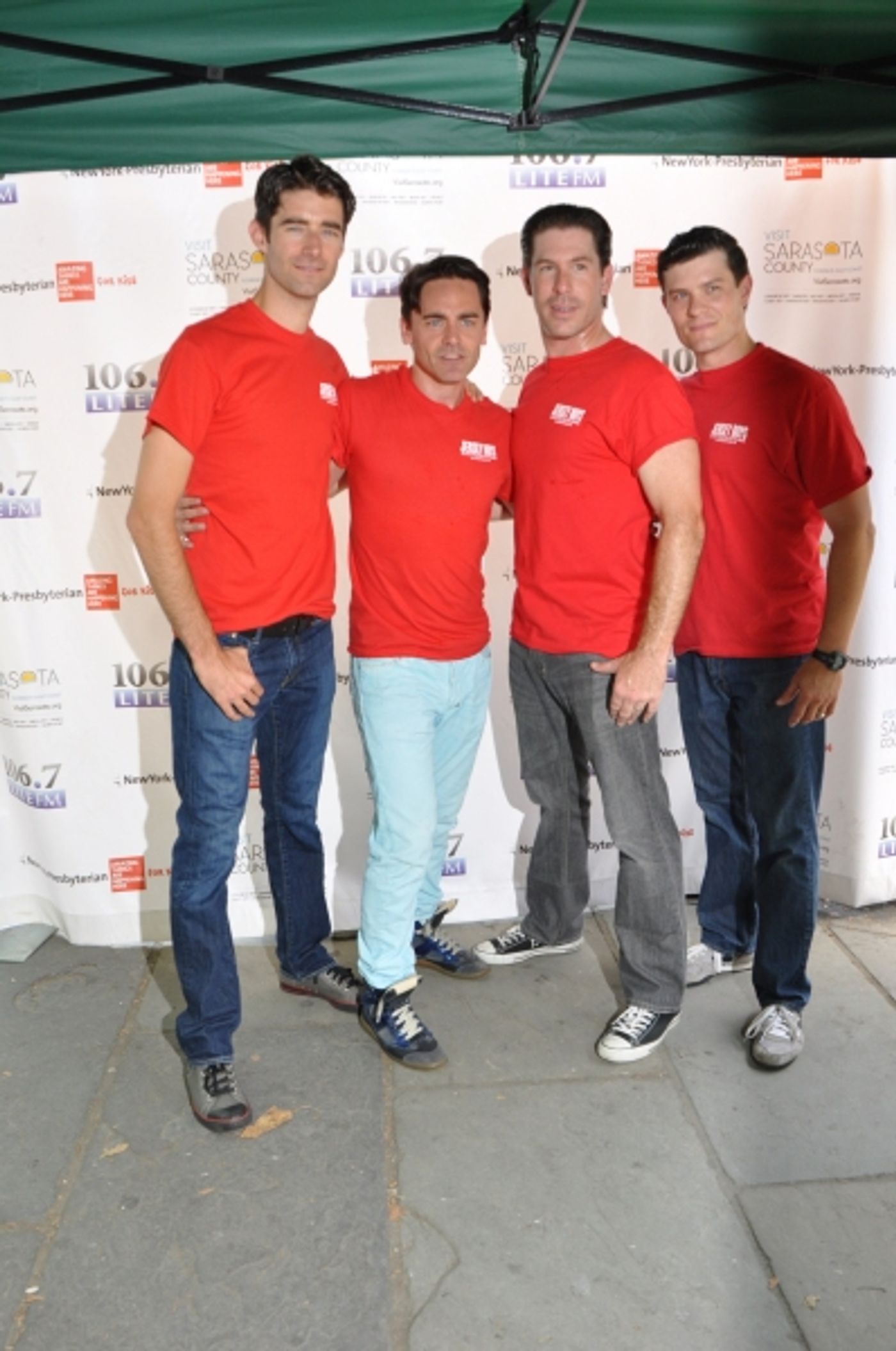Photo Coverage: Casts of JERSEY BOYS, CABARET and More Visit BROADWAY IN BRYANT PARK! Image