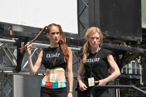 Kaleigh Cronin and Kelly Paredes @ BroadwayWorld Kaleigh Cronin and Kelly Paredes Photo