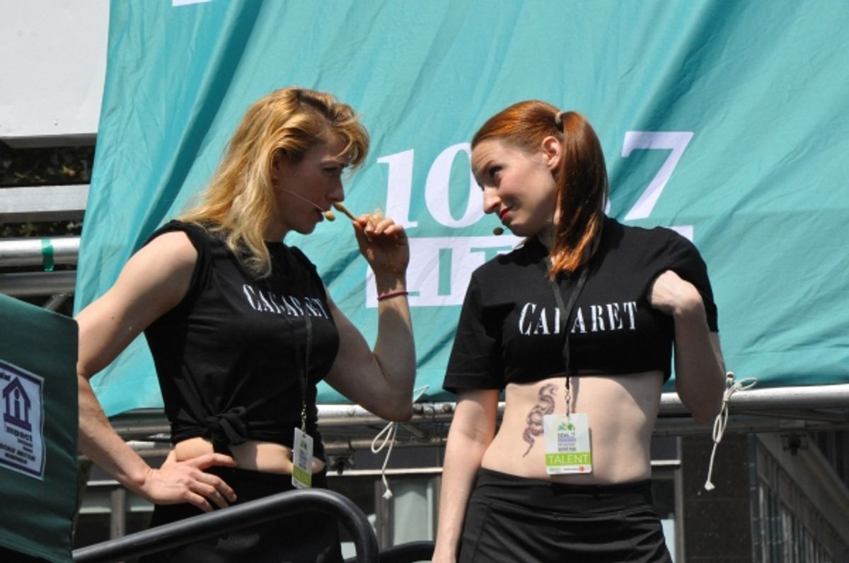 Gayle Rankin and Kristin Olness at 