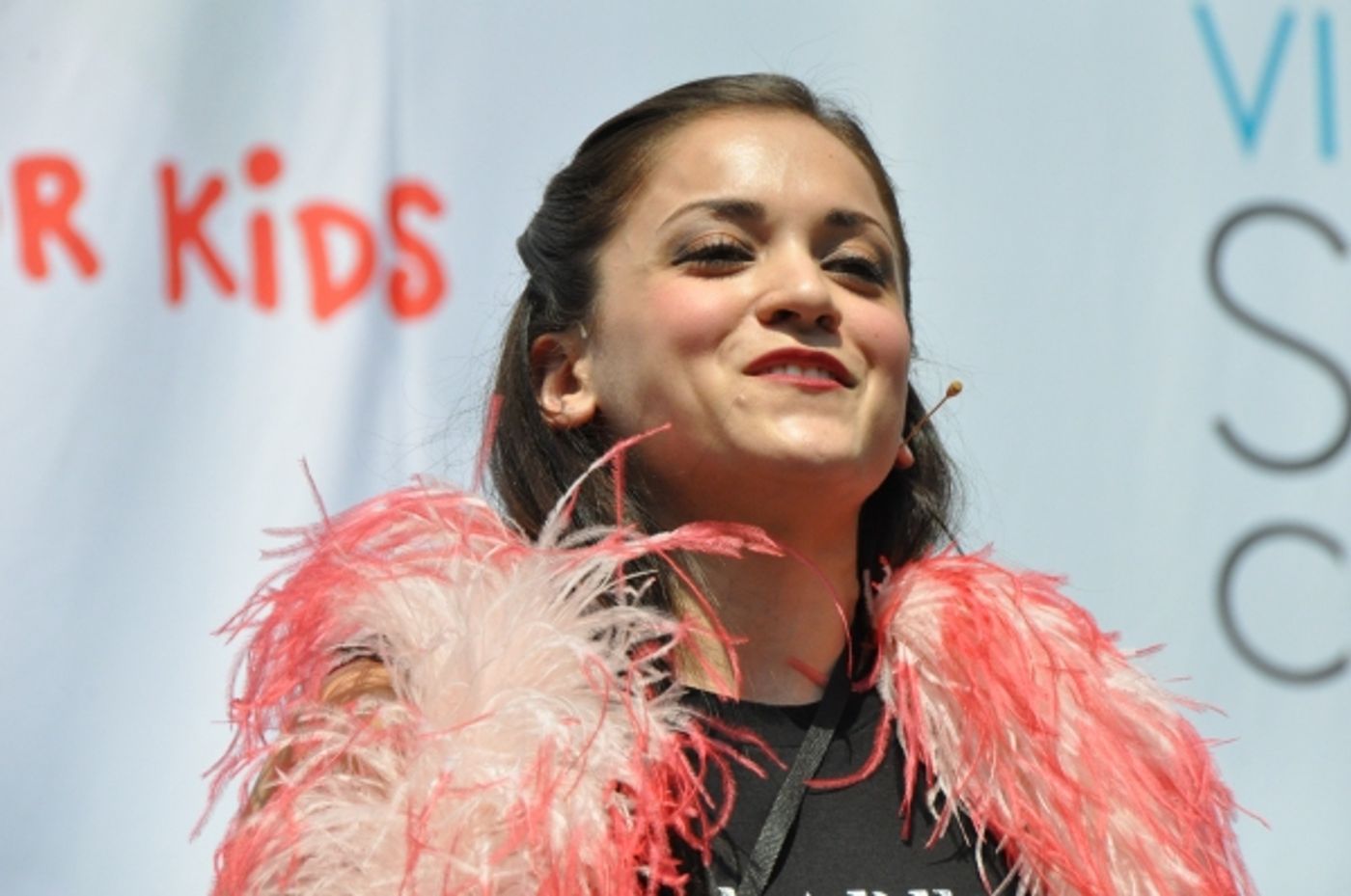 Photo Coverage: Casts of JERSEY BOYS, CABARET and More Visit BROADWAY IN BRYANT PARK! Image