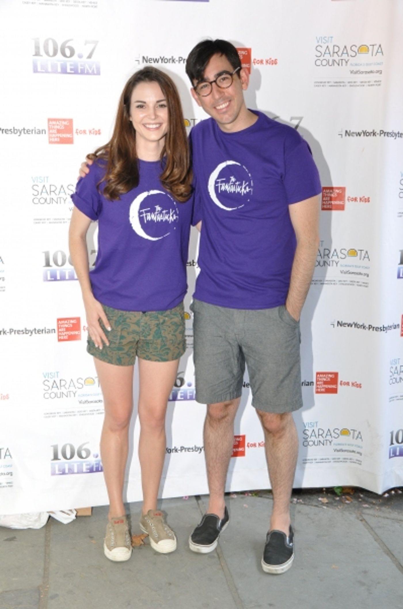 Photo Coverage: Casts of JERSEY BOYS, CABARET and More Visit BROADWAY IN BRYANT PARK! Image