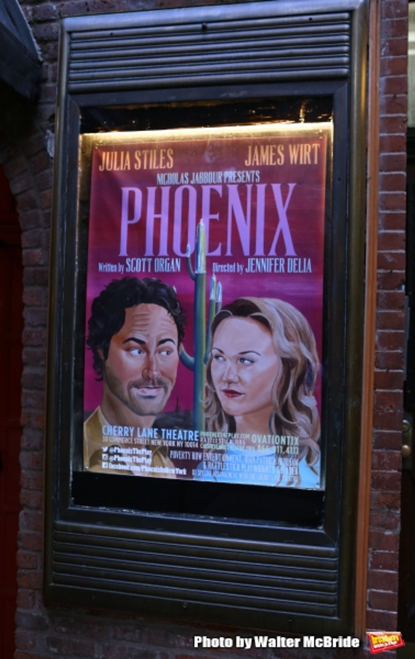 Photo Coverage: Julia Stiles and James Wirt Take First Bows in PHOENIX at Cherry Lane Theatre  Image