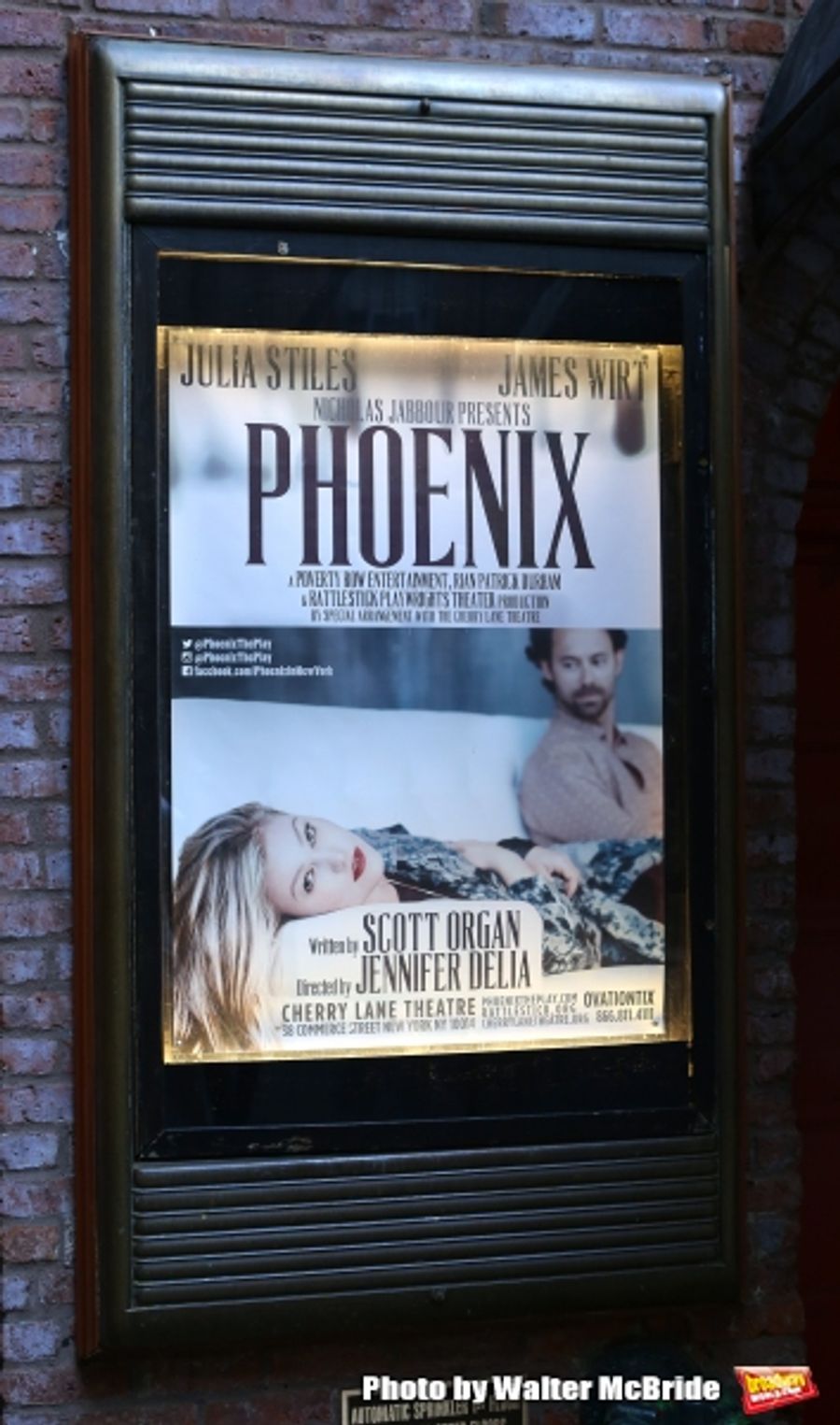 Photo Coverage: Julia Stiles and James Wirt Take First Bows in PHOENIX at Cherry Lane Theatre Image