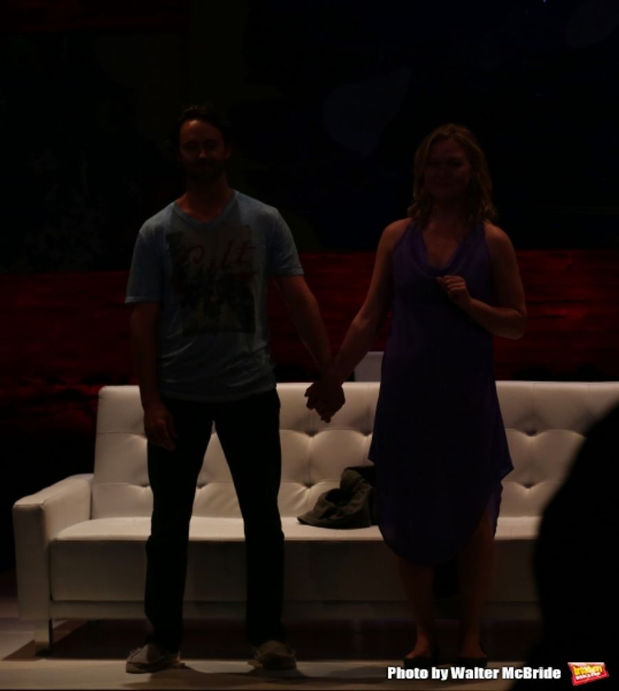 Photo Coverage: Julia Stiles and James Wirt Take First Bows in PHOENIX at Cherry Lane Theatre Image