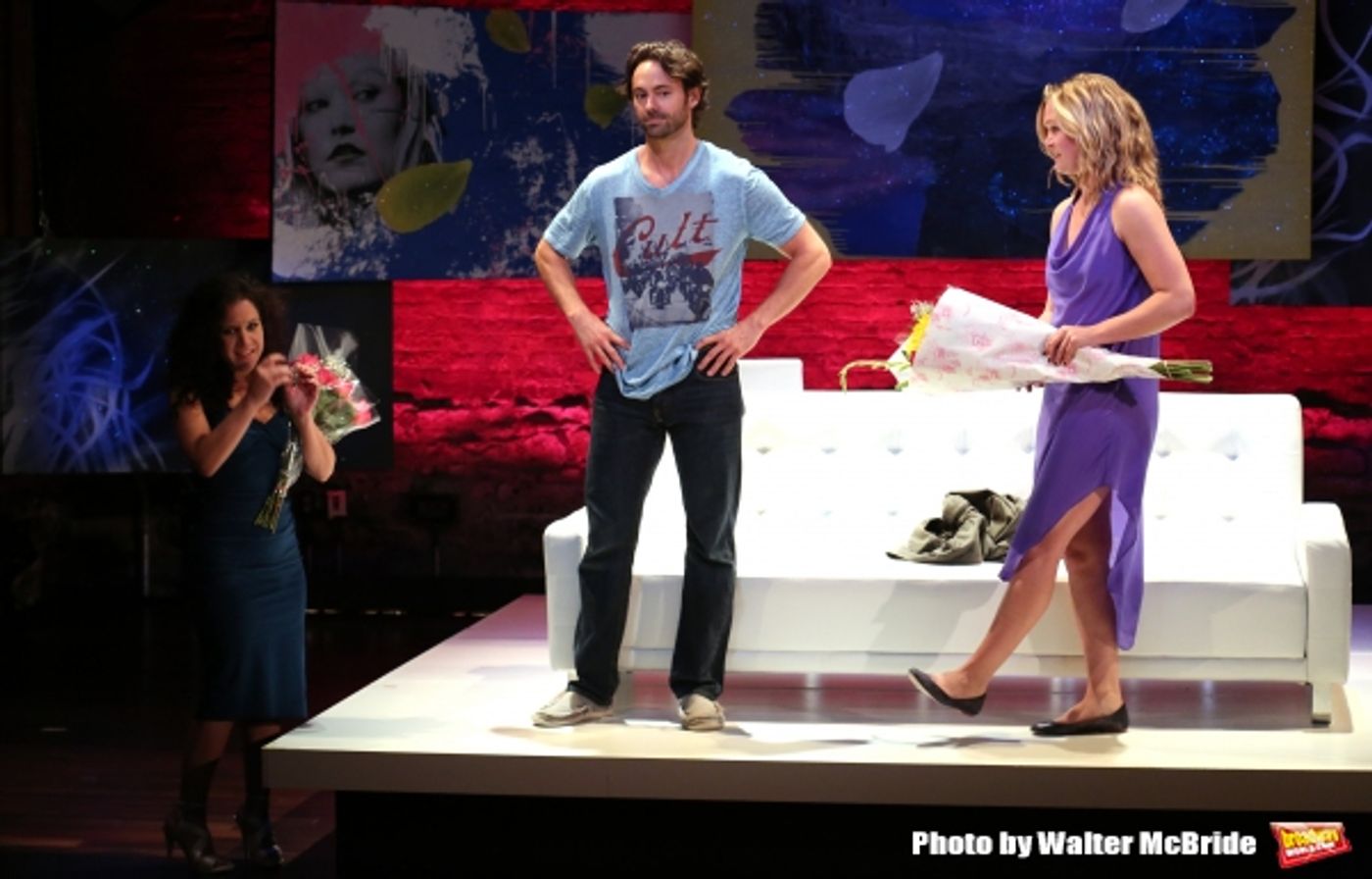 Photo Coverage: Julia Stiles and James Wirt Take First Bows in PHOENIX at Cherry Lane Theatre  Image