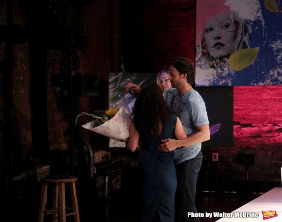 Photo Coverage: Julia Stiles and James Wirt Take First Bows in PHOENIX at Cherry Lane Theatre Image
