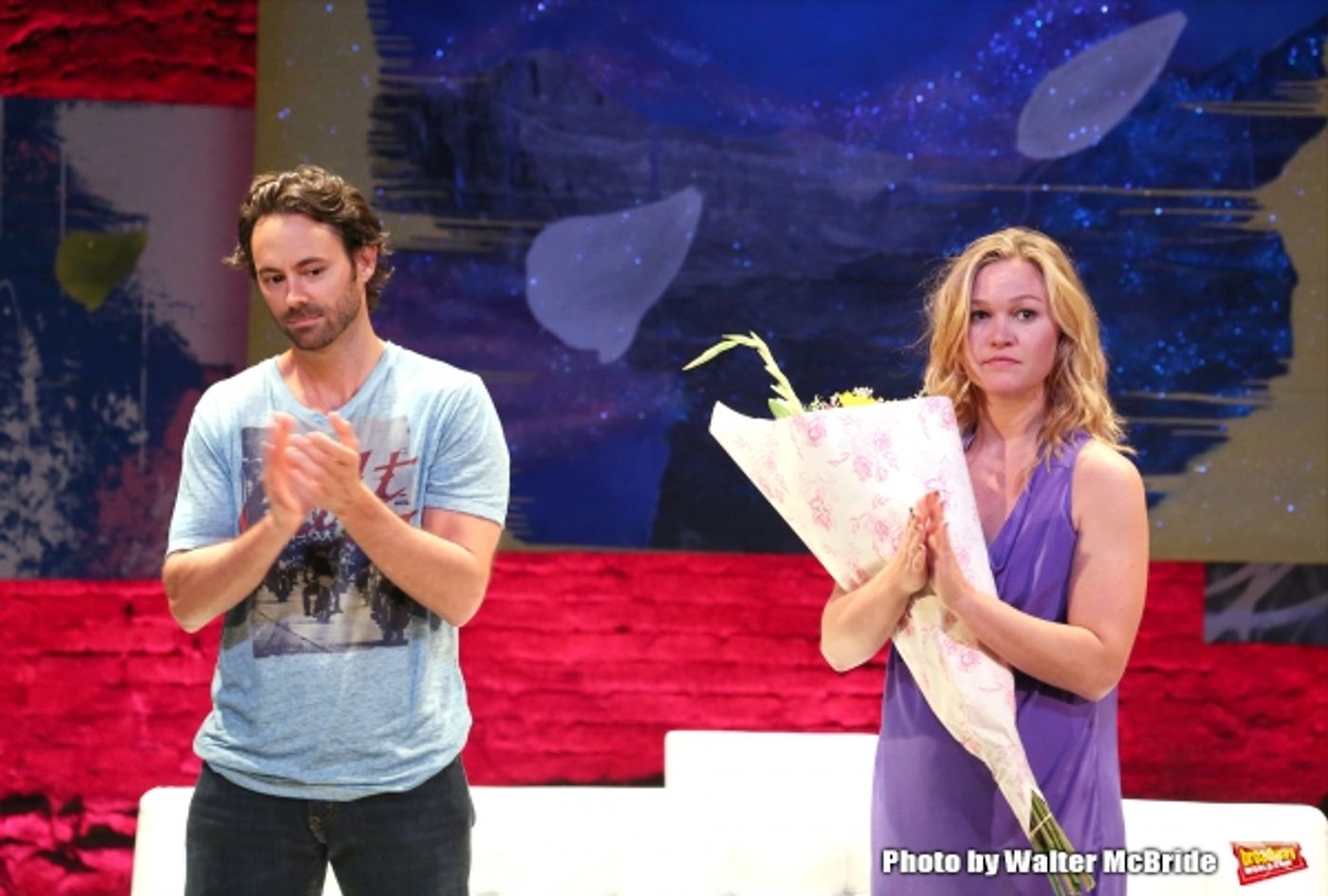 Photo Coverage: Julia Stiles and James Wirt Take First Bows in PHOENIX at Cherry Lane Theatre  Image