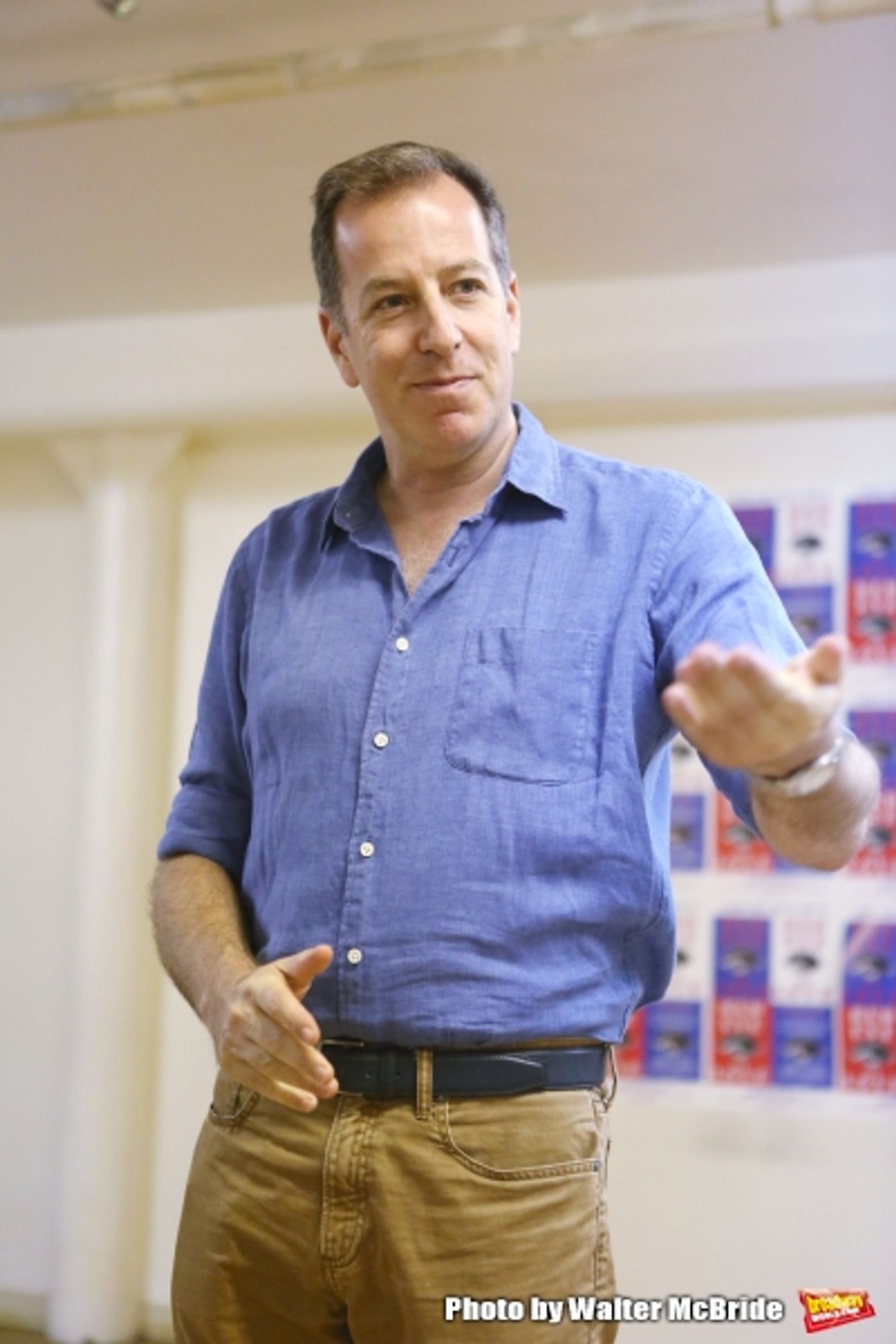 Photo Coverage: In Rehearsal with the Cast of RED EYE OF LOVE Image