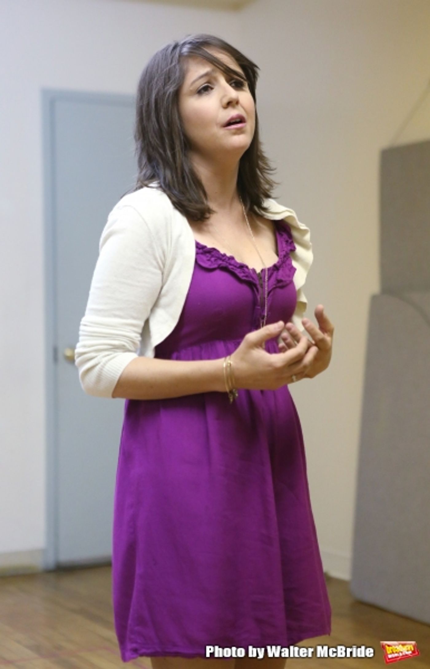 Photo Coverage: In Rehearsal with the Cast of RED EYE OF LOVE Image