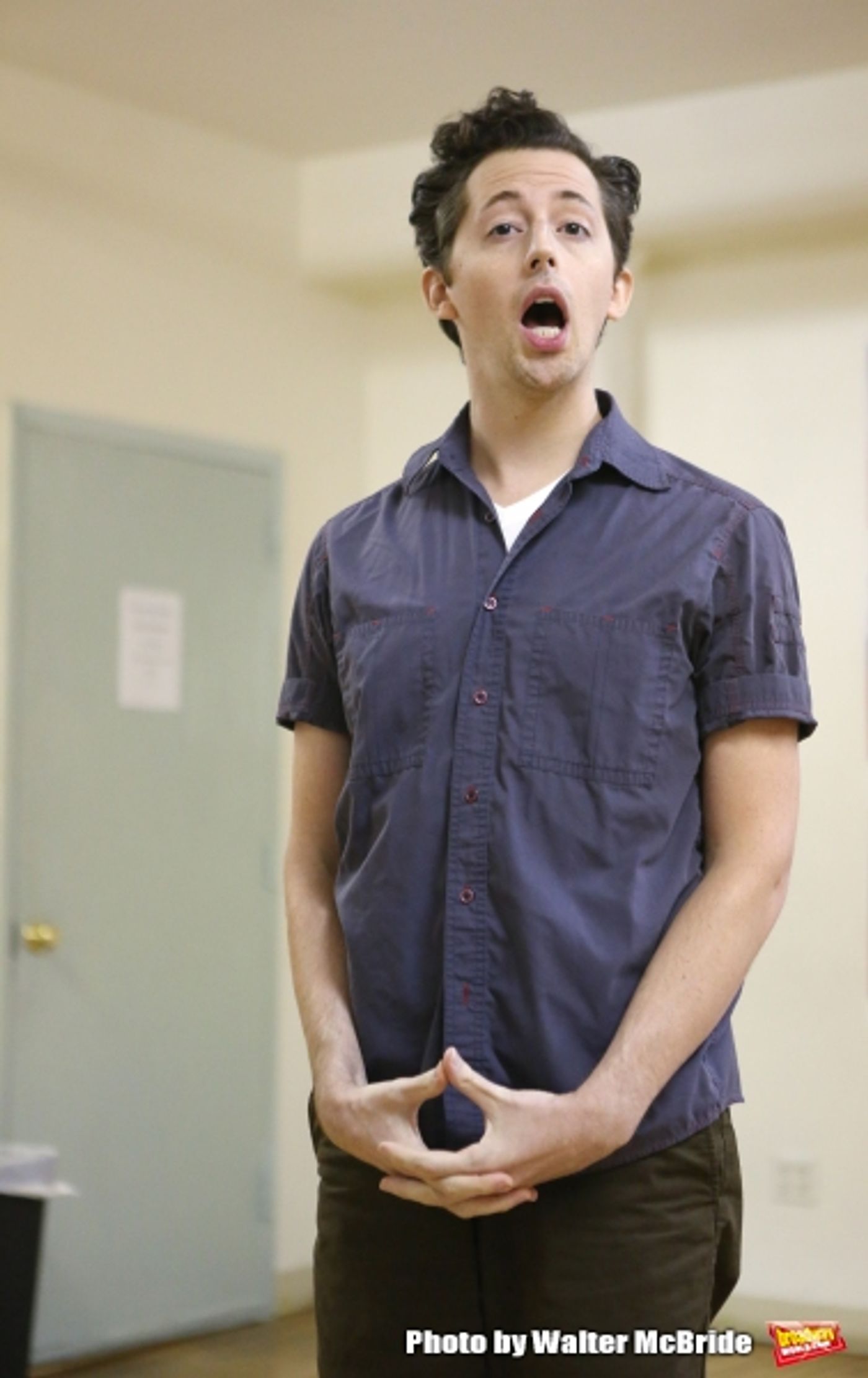 Photo Coverage: In Rehearsal with the Cast of RED EYE OF LOVE Image