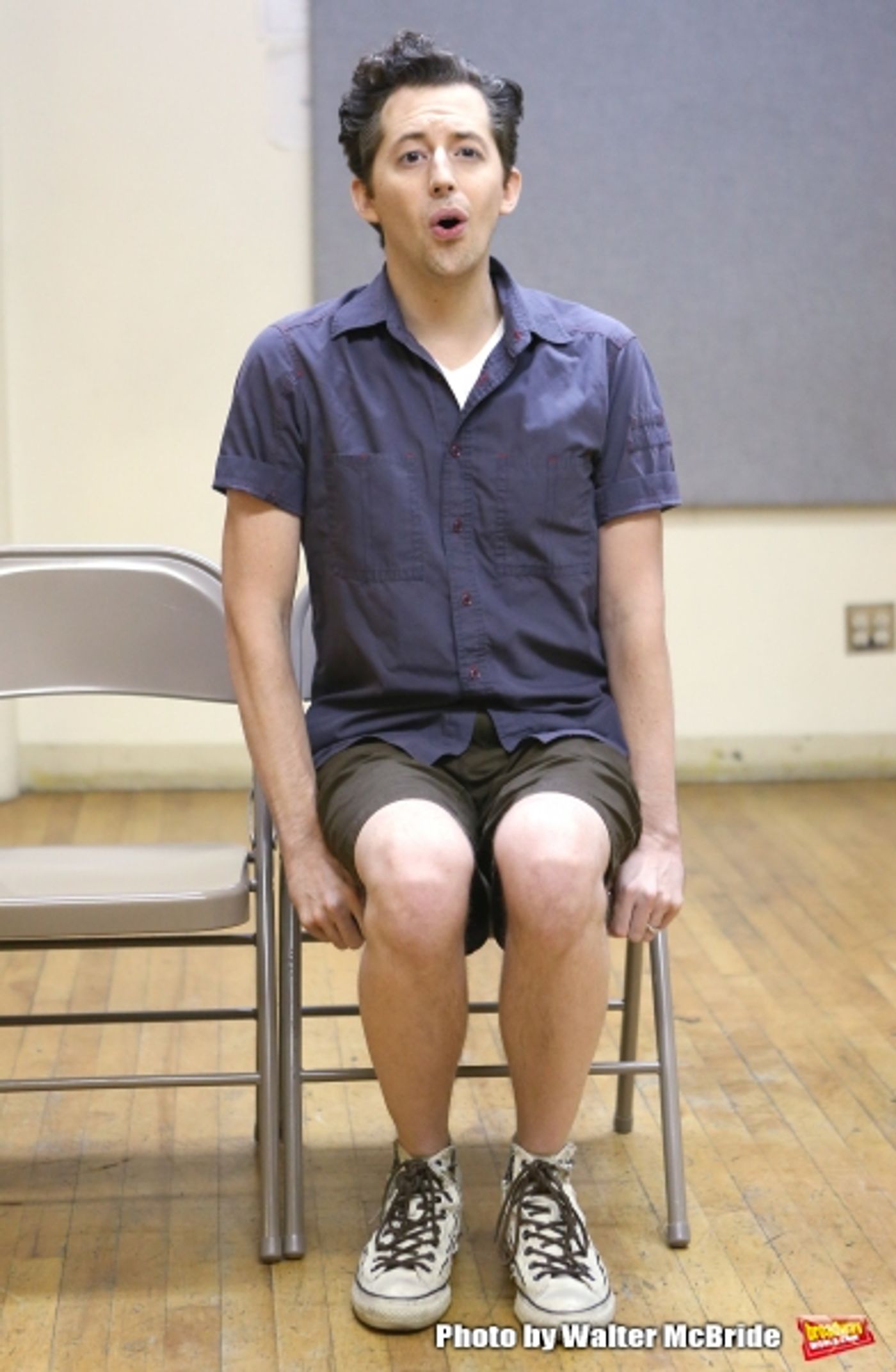 Photo Coverage: In Rehearsal with the Cast of RED EYE OF LOVE Image