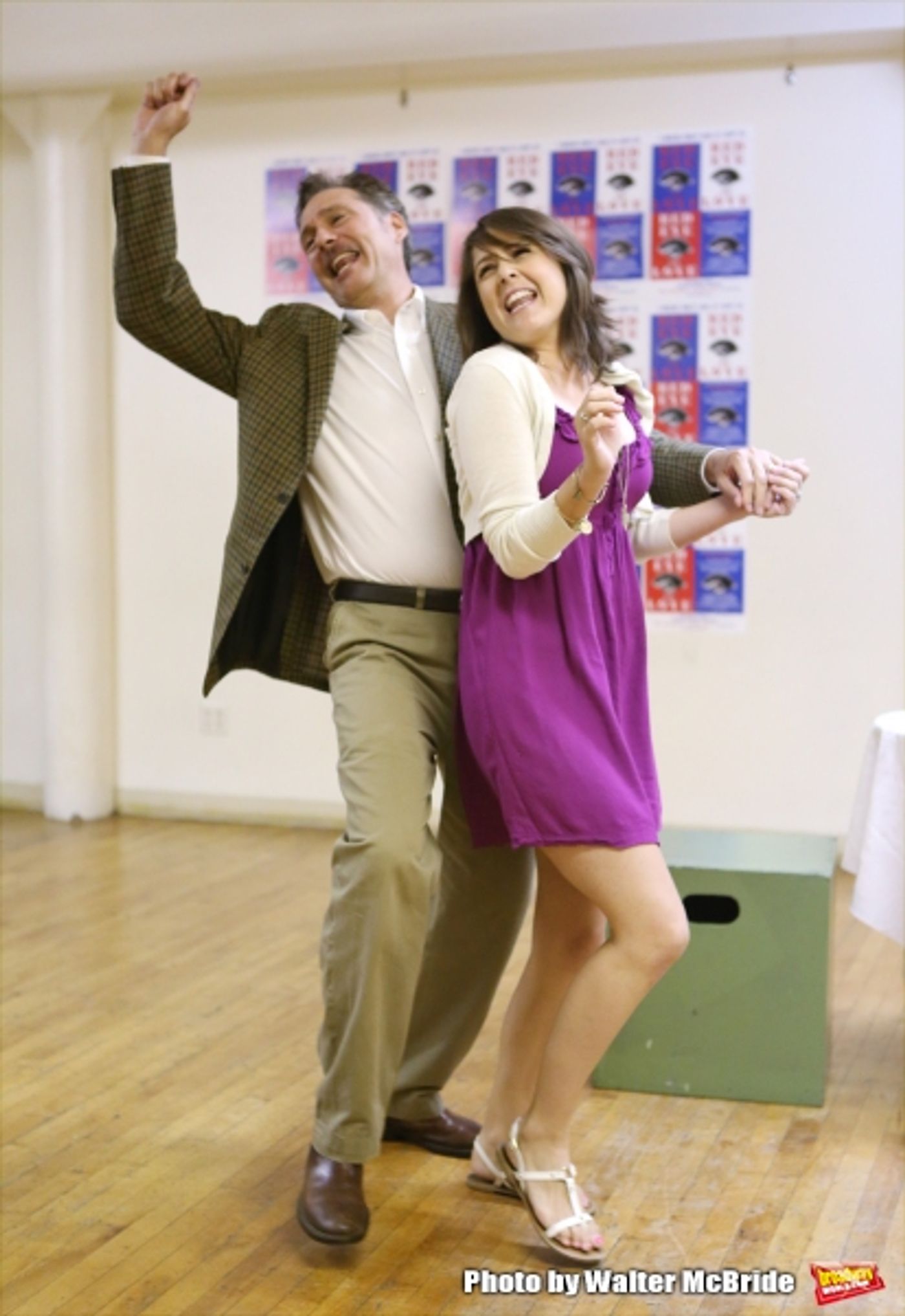 Photo Coverage: In Rehearsal with the Cast of RED EYE OF LOVE Image