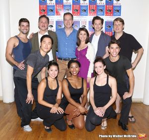 Kevin Pariseau, director Ted Sperling, Alli Mauzey, Josh Grisetti, composer Sam Davis Photo