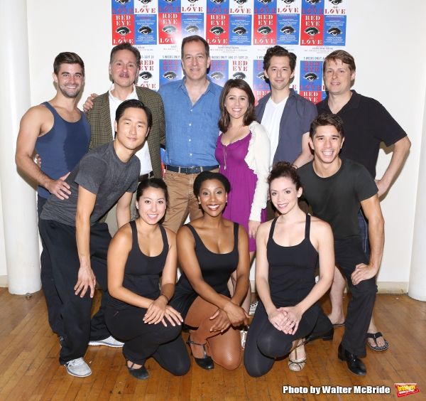 Kevin Pariseau, director Ted Sperling, Alli Mauzey, Josh Grisetti, composer Sam Davis Photo