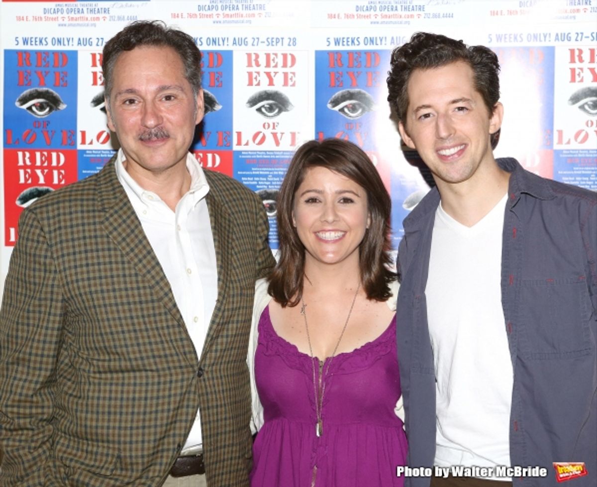 Kevin Pariseau, Alli Mauzey and Josh Grisetti  at 