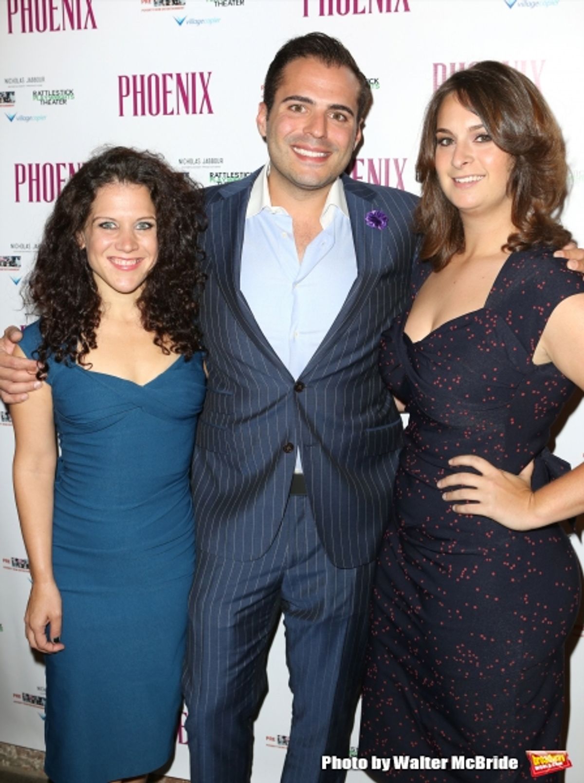 Jennifer Delia, Nicholas Jabbour and Julie Pacino at 