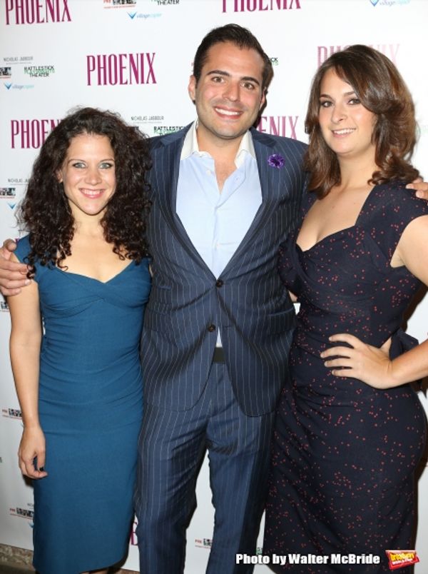 Jennifer Delia, Nicholas Jabbour and Julie Pacino Photo