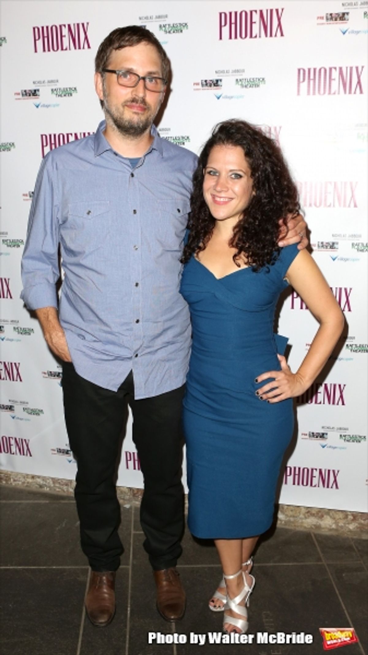 Playwright Scott Organ and Jennifer Delia  at 