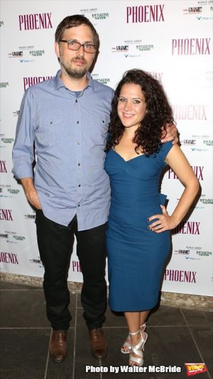 Playwright Scott Organ and Jennifer Delia  Photo