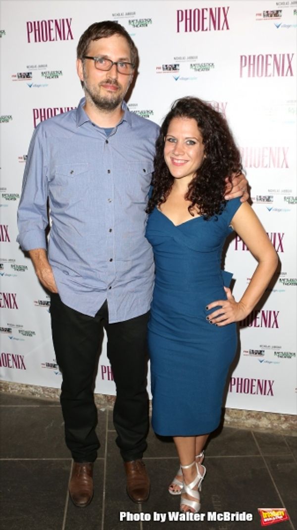 Playwright Scott Organ and Jennifer Delia  Photo